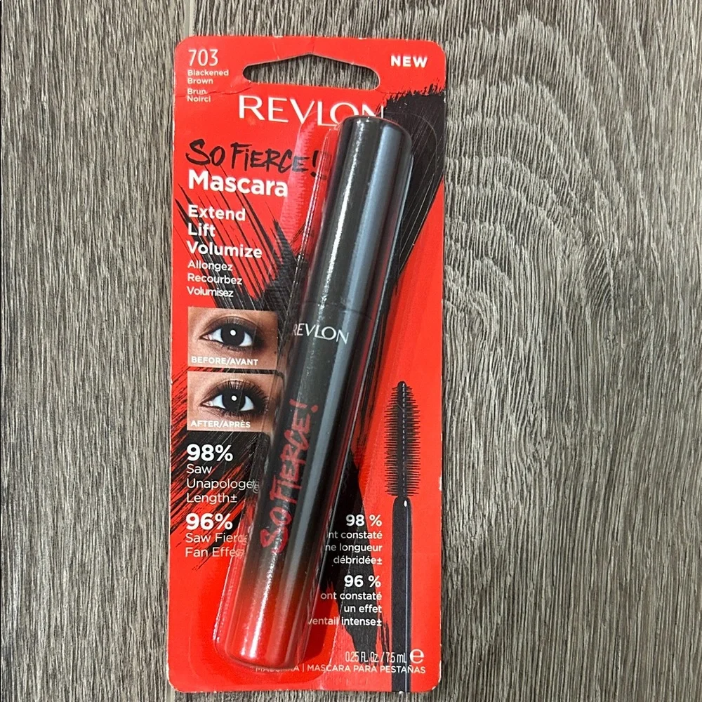 Revlon So Fierce Black Mascara Bundle (blackened brown )